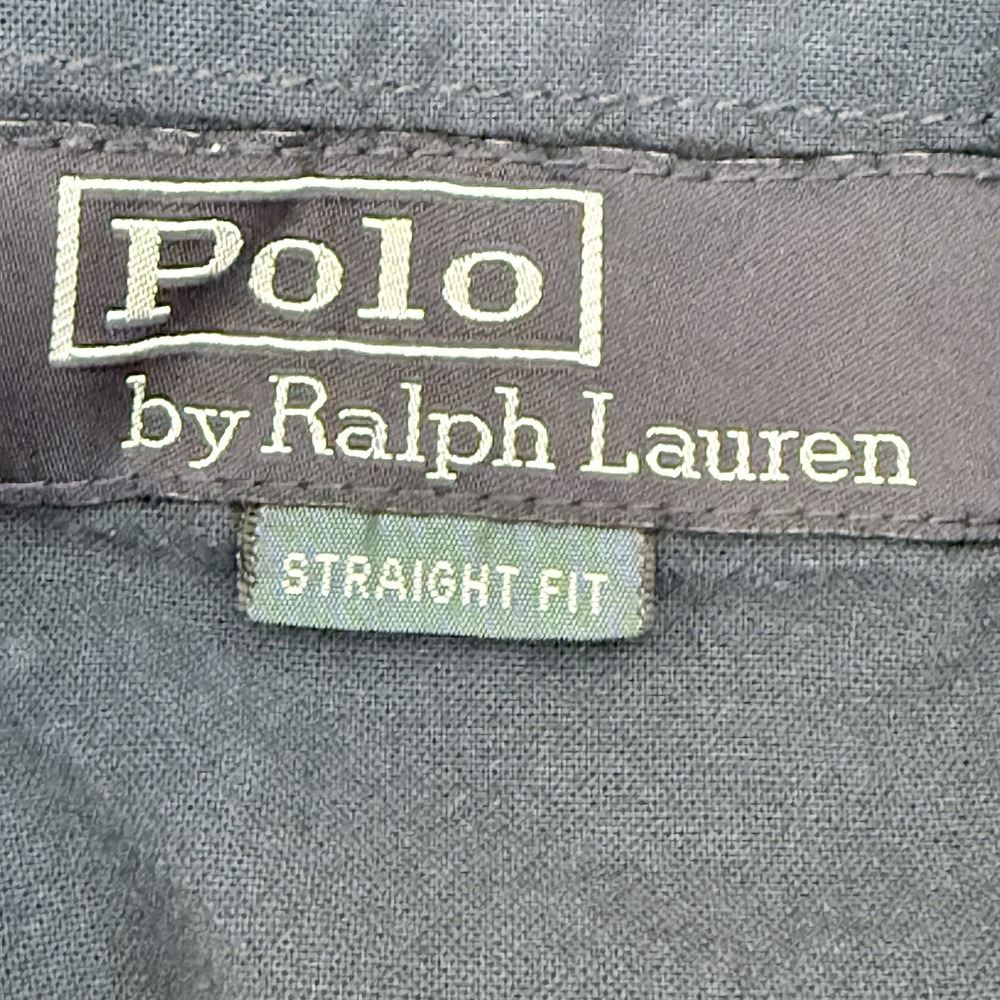 Polo Ralph Lauren Navy Blue Paisley Straight Fit Shorts Mens 36x8 Cotton - Picture 5 of 6